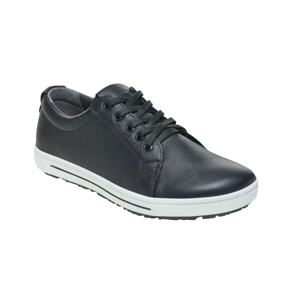 Birkenstock QO 500 Black Natural Leather Sneakers Unisex Size W6 M4
